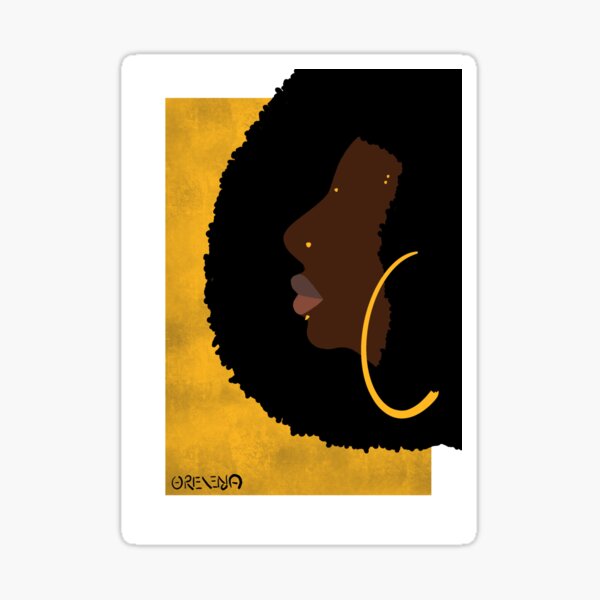 Golden Girl Sticker