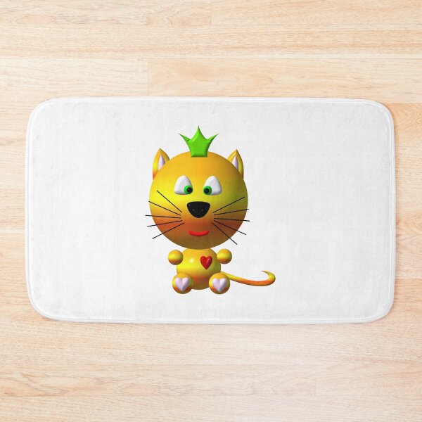 Item preview, Cute cat wearing a crown designed and sold by Artist4God.