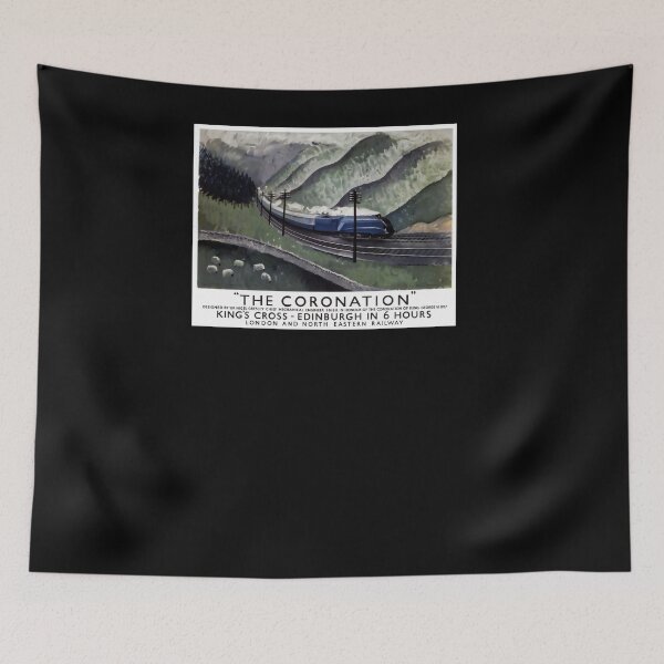 Item preview, Railway Poster The Coronation designed and sold by stickart-marek.