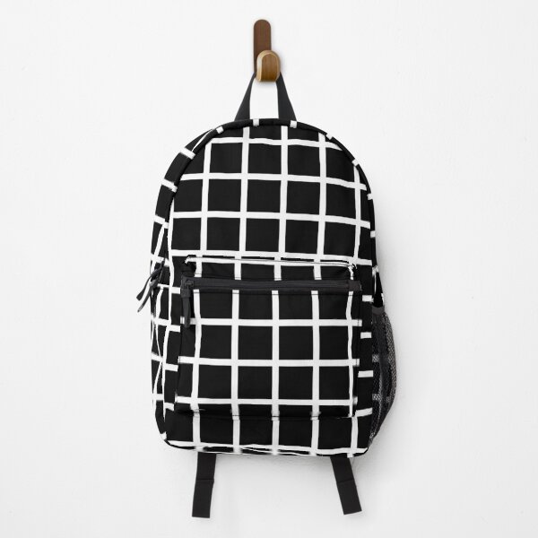 Item preview, Basic White and Black Grid designed and sold by Sharon Schwalbe.