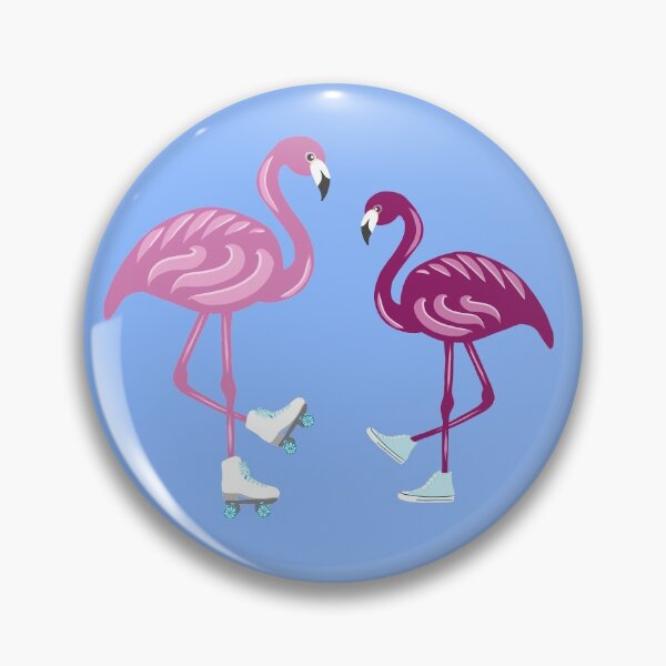 Item preview, Flamingos Flamingling designed and sold by Tilly Scribbles.