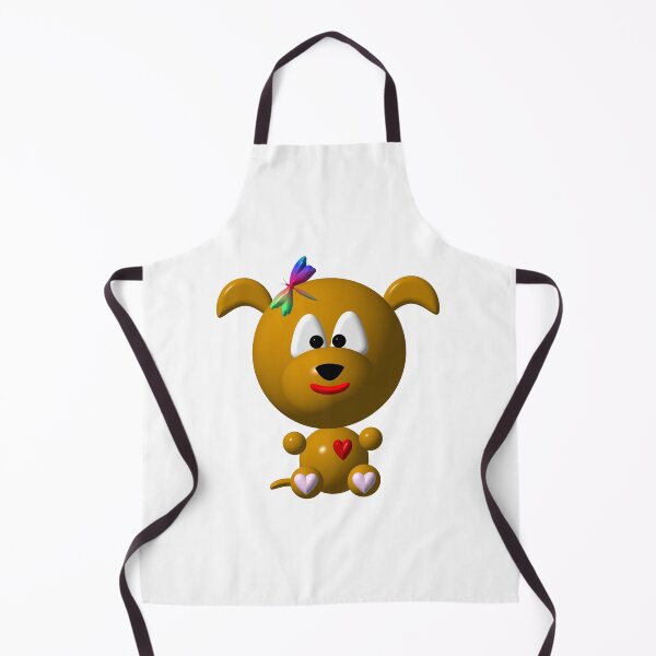 Item preview, Cute dog with a dragonfly designed and sold by Artist4God.