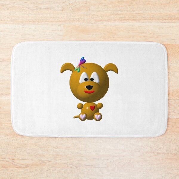Item preview, Cute dog with a dragonfly designed and sold by Artist4God.
