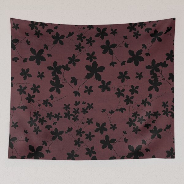 Item preview, Classic red floral pattern  designed and sold by baligaia.