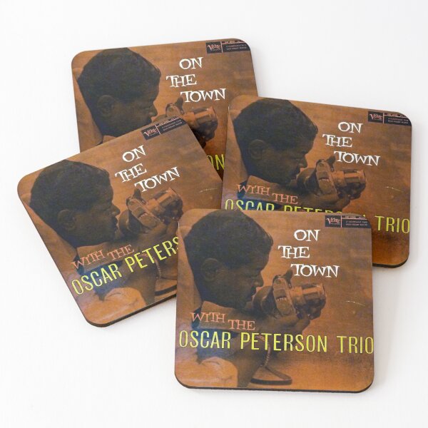 Item preview,  The Oscar Peterson Trio, On The Town With The Oscar Peterson Trio 1958 Hard Bop  designed and sold by Vintaged.