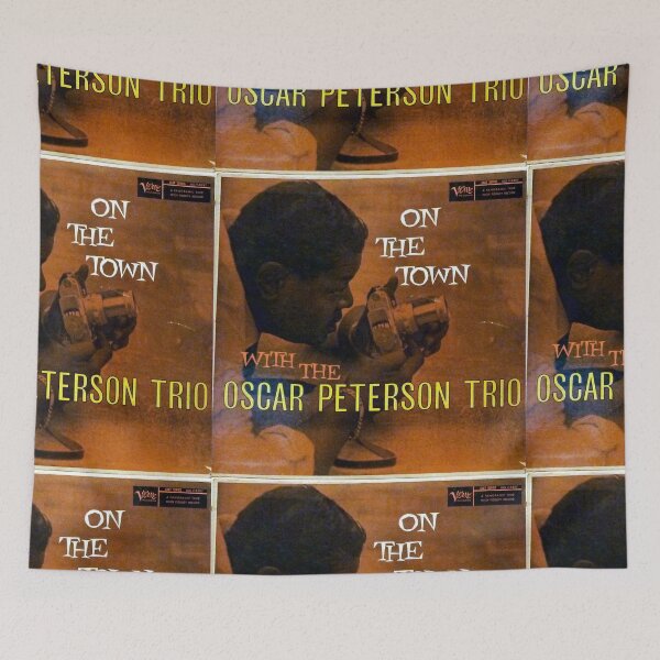 Item preview,  The Oscar Peterson Trio, On The Town With The Oscar Peterson Trio 1958 Hard Bop  designed and sold by Vintaged.