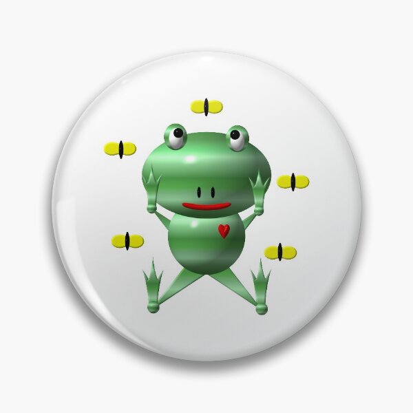 Item preview, Cute frog and flies designed and sold by Artist4God.
