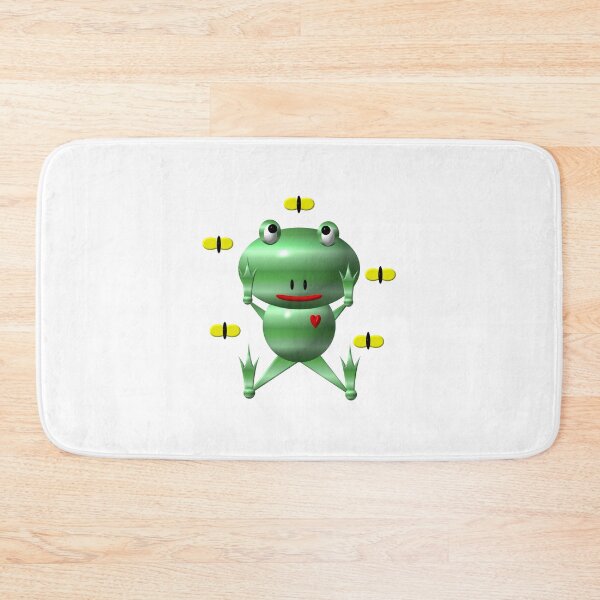 Item preview, Cute frog and flies designed and sold by Artist4God.