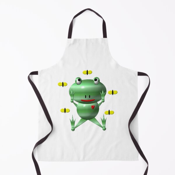 Item preview, Cute frog and flies designed and sold by Artist4God.