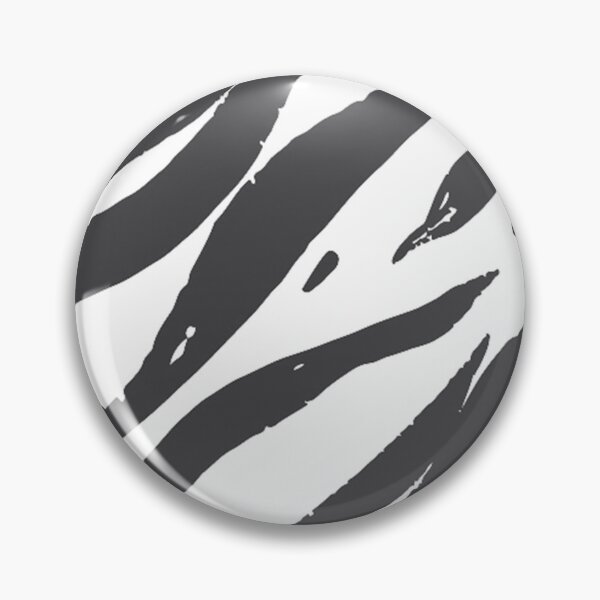 Item preview, Minimal black and white tiger pattern  designed and sold by baligaia.