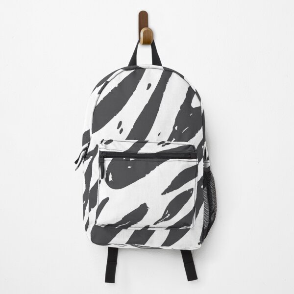 Item preview, Minimal black and white tiger pattern designed and sold by baligaia.