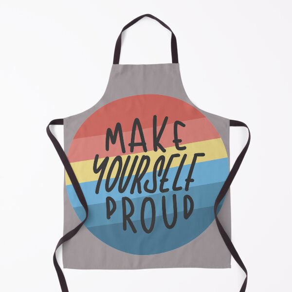 Item preview, Make Yourself Proud | Retro 70s Lines Quote designed and sold by CarlosAlberto.
