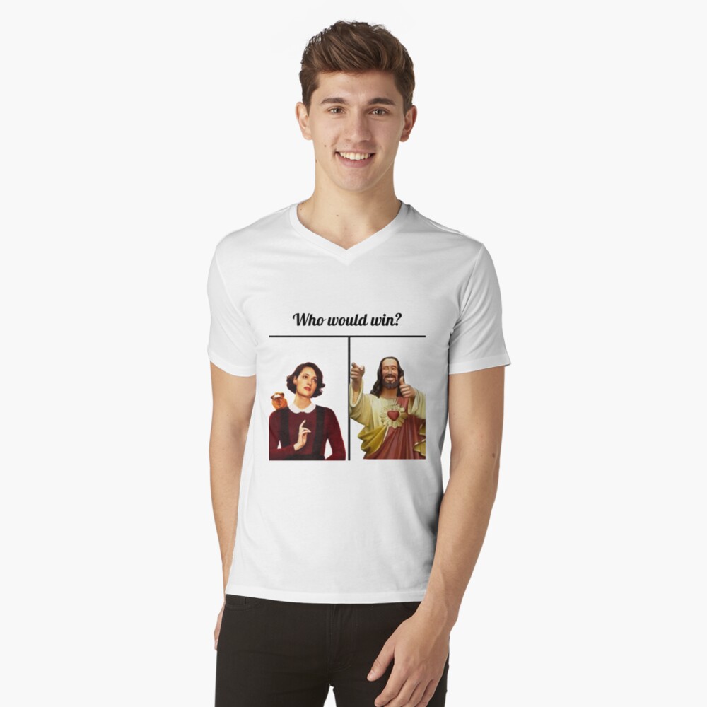 Vista previa del artículo con la obra «Camiseta de cuello en V», diseñado y vendido por bloomby.