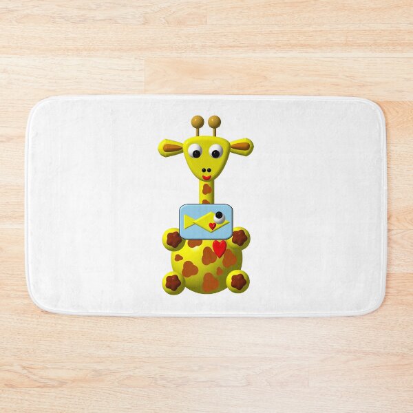 Item preview, Cute giraffe with goldfish designed and sold by Artist4God.