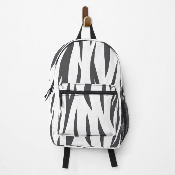 Item preview, Minimal black and white big cat pattern  designed and sold by baligaia.