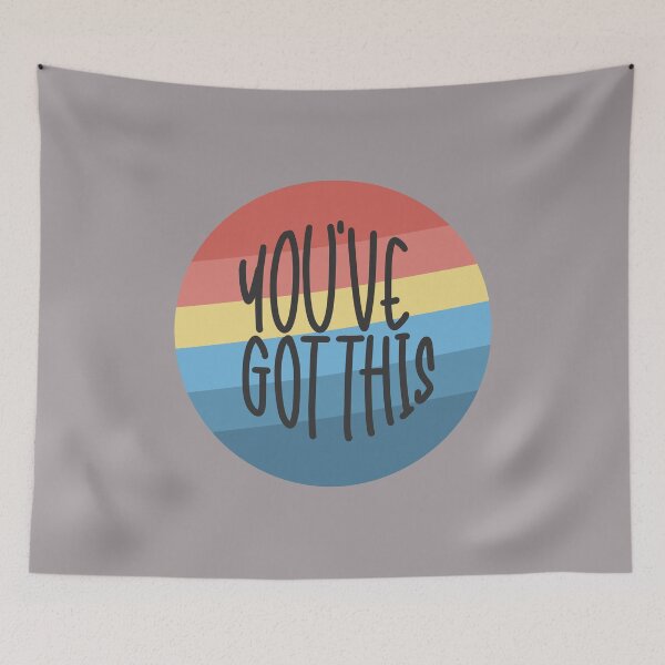 Item preview, You've Got This | Retro Pastel Quote designed and sold by CarlosAlberto.