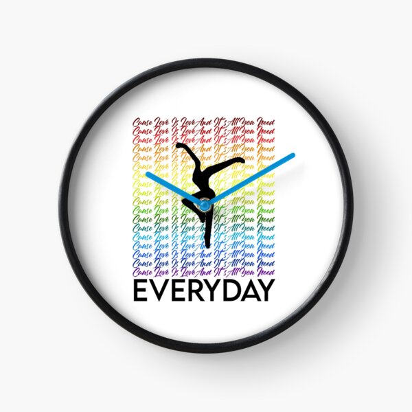 All You Need Is Love Is Love Is Love Clock