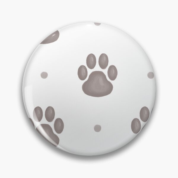 Item preview, Minimal black and white cat paws pattern  designed and sold by baligaia.