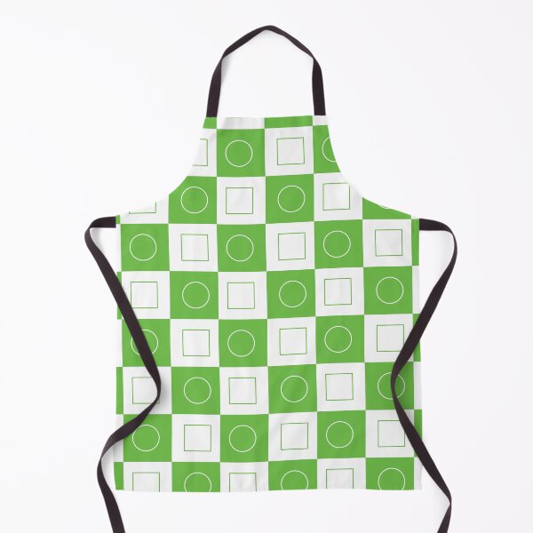 Item preview, Chequered Circles and Squares Green designed and sold by zcabask.