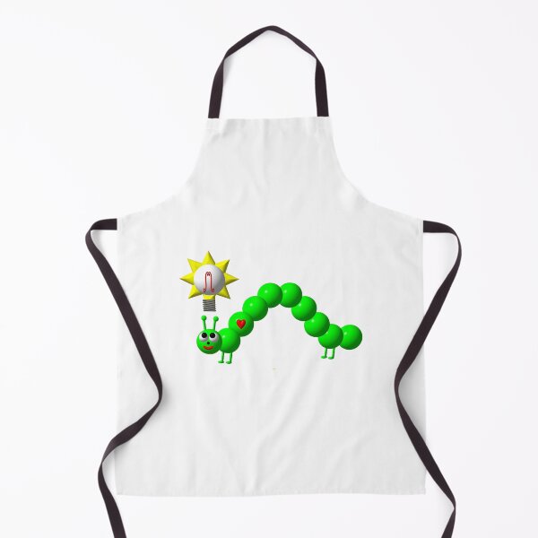 Item preview, Cute inchworm with an idea designed and sold by Artist4God.
