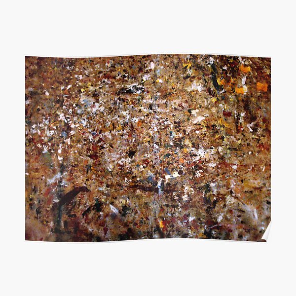 Artist's painting cloth Poster