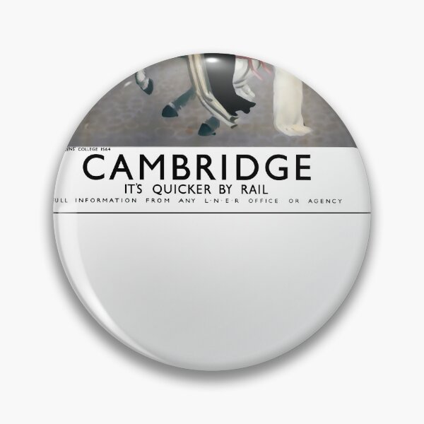 Item preview, Railway Poster Cambridge designed and sold by stickart-marek.