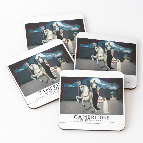 Item preview, cartel ferroviario Cambridge designed and sold by stickart-marek.