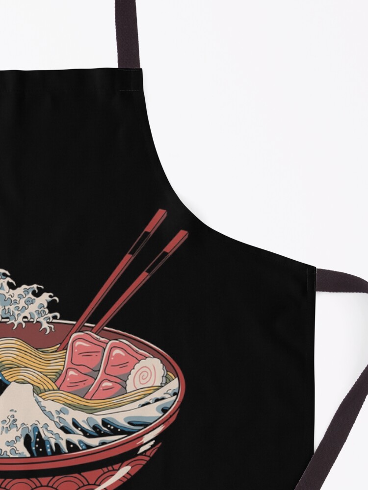 Alternate view of Great Ramen Wave Apron