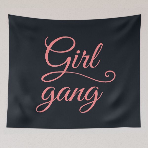 Item preview, Girl gang typography designed and sold by JokeGysen.