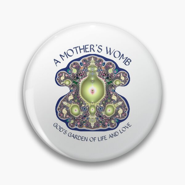 Artikelvorschau, Die Gebärmutter einer Mutter: Gottes Garten des Lebens und der Liebe Fractal Abstract entworfen und verkauft von Artist4God.