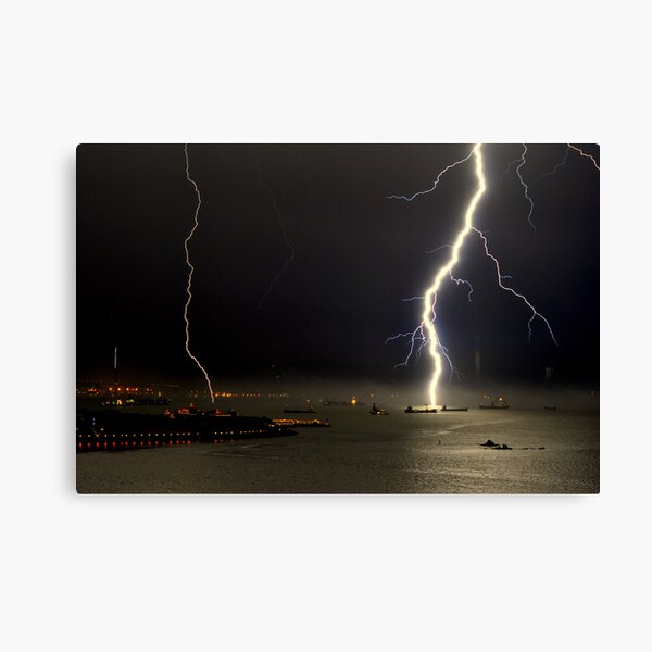 In hot water. Canvas Print