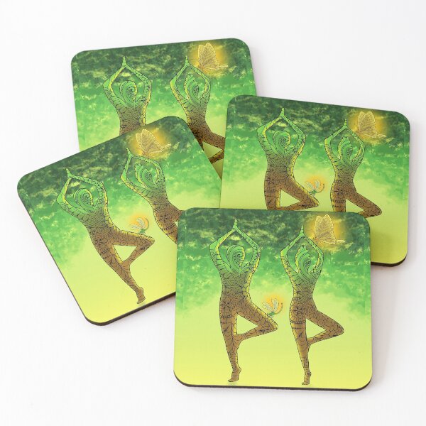 Item preview, Yoga Twin Tree designed and sold by vibeycreatives.