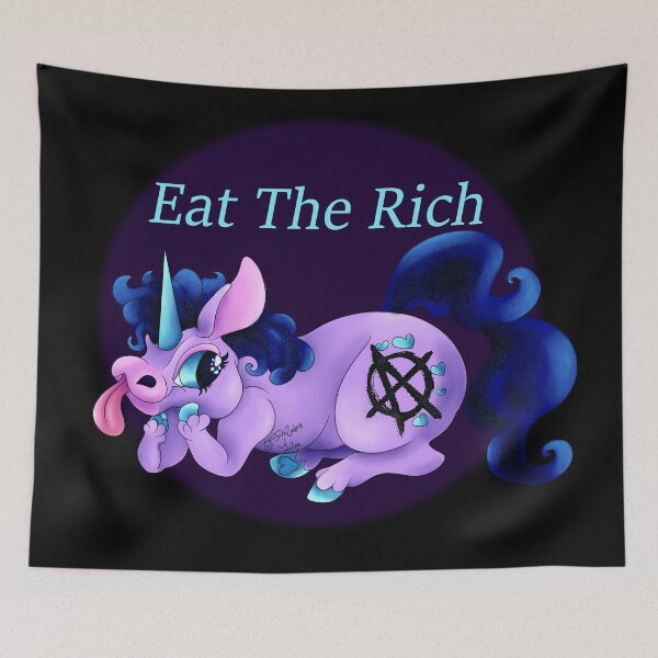 Item preview, Anti Capitalist Unicorn  designed and sold by jackolanternbun.