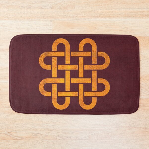 Item preview, Traditional golden endless knot symbol designed and sold by baligaia.