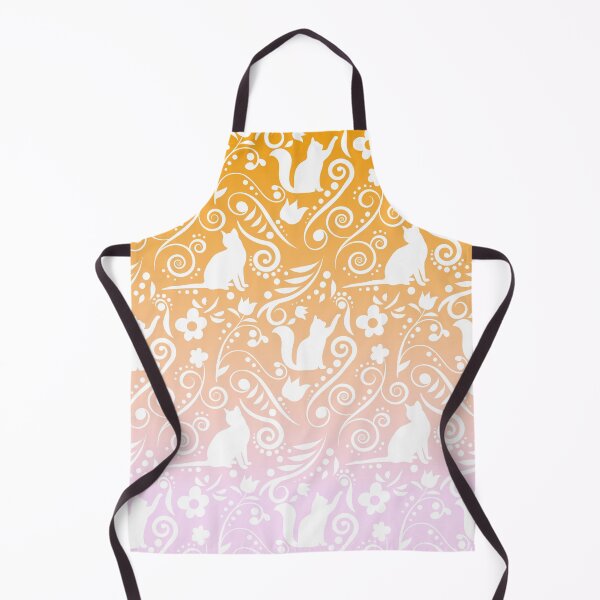 Item preview, Cat and Flowers - Perfect Peach RS designed and sold by CreativityRoams.