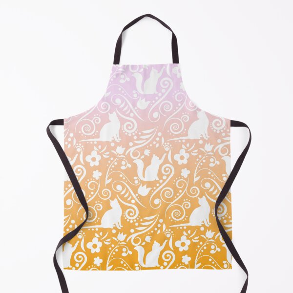 Item preview, Cat and Flowers - Perfect Peach designed and sold by CreativityRoams.