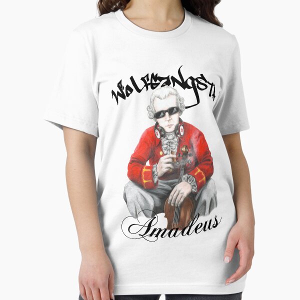 Wolfgangsta Amadeus (black writing) Essential T-Shirt