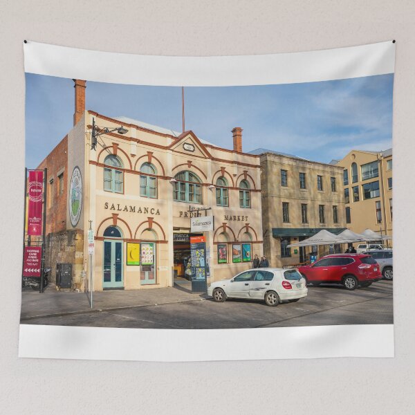 Item preview, Salamanca Place and Market Hobart Tasmania designed and sold by Martin Berry Photography.