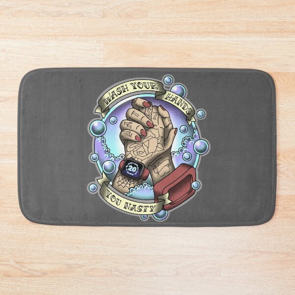 Item preview, Wash Your Hands You Nasty designed and sold by Toffee Bee.