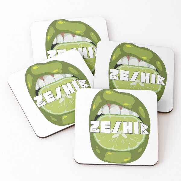 Item preview, Pronoun Lips Ze/Hir designed and sold by averypkester.