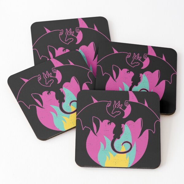 Item preview, Fun Retro Dragon Gamer Dragon Magic Gift Design Idea print designed and sold by Lisbob.