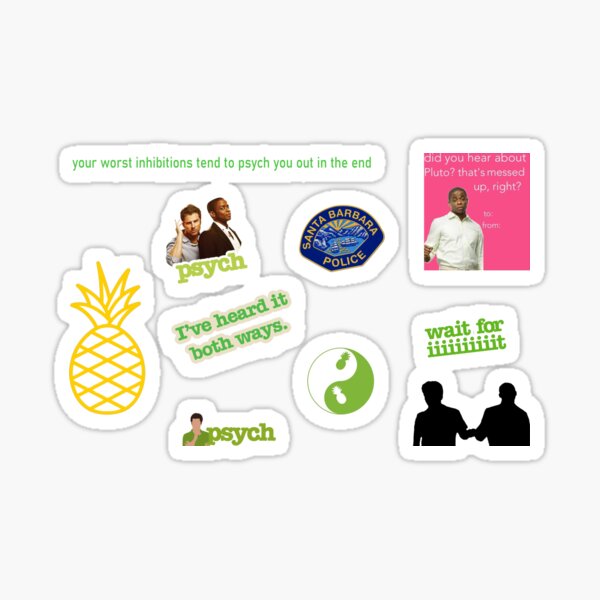 Psych Pack Sticker