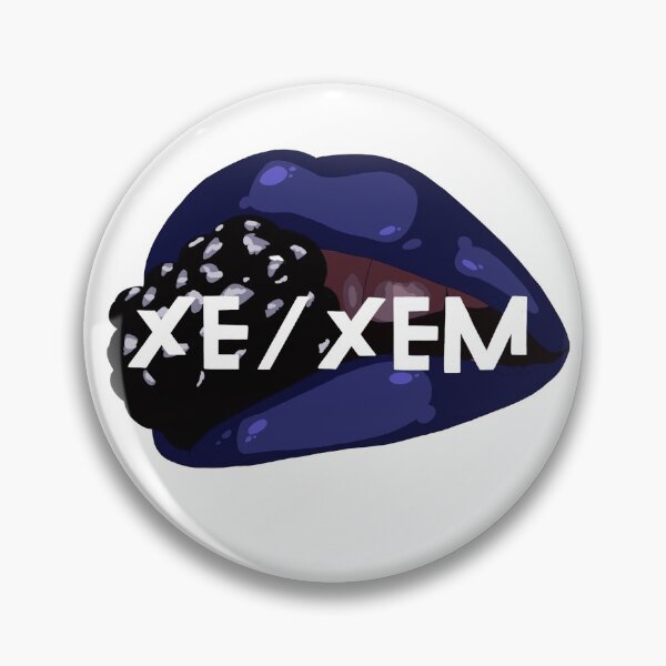 Item preview, Pronoun Lips Xe/Xem designed and sold by averypkester.