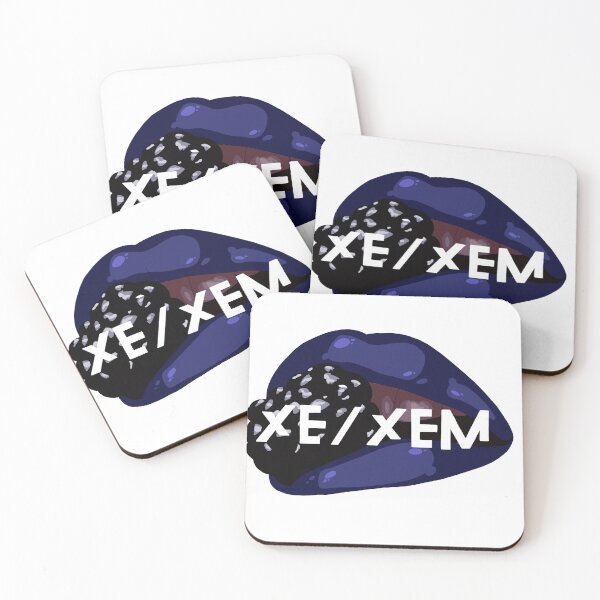 Item preview, Pronoun Lips Xe/Xem designed and sold by averypkester.