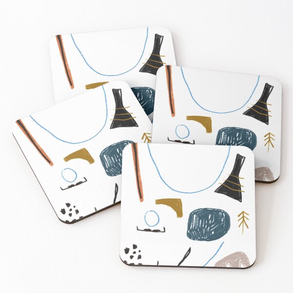 Item preview, Icons // Abstract Minimalist Shape Print designed and sold by fossdesign.