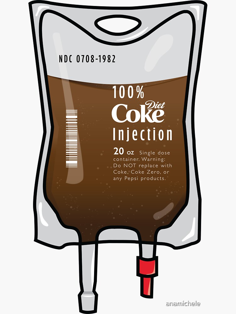Diet Coke IV Bag by anamichele