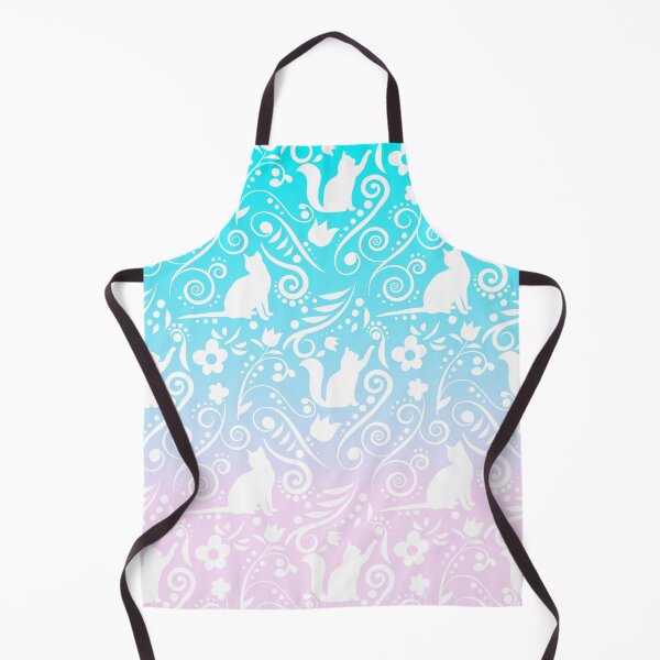 Item preview, Cat and Flowers - Mermaid's Tears (Dreamy Fantasy Collection) designed and sold by CreativityRoams.