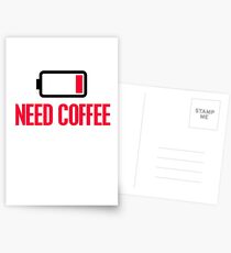 Need coffee Postcards