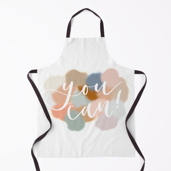 Item preview, 'You Can' Quote with Splatter Background designed and sold by MadeByMeera.