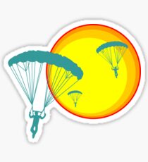 sun sky dive Sticker
